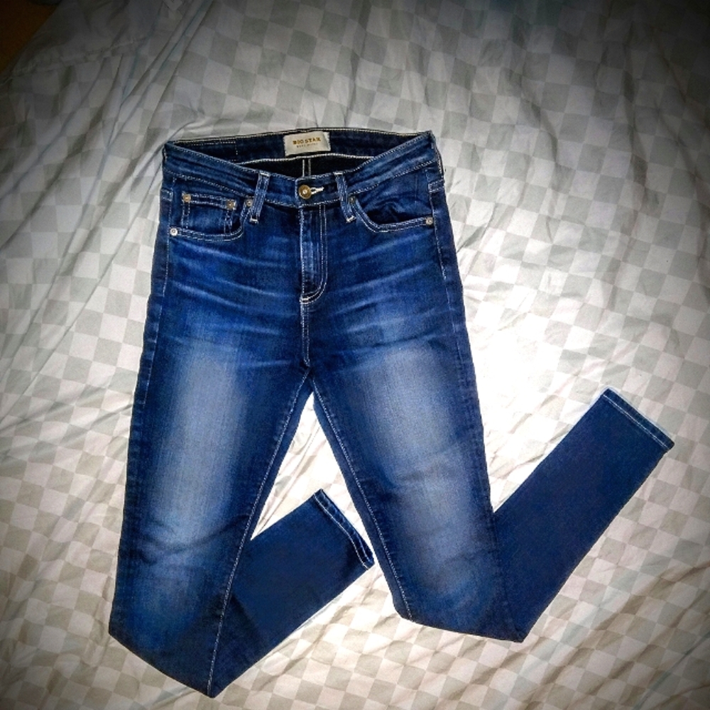 Like New Women's Big Star Stretchy Desi Skinny Jeans!